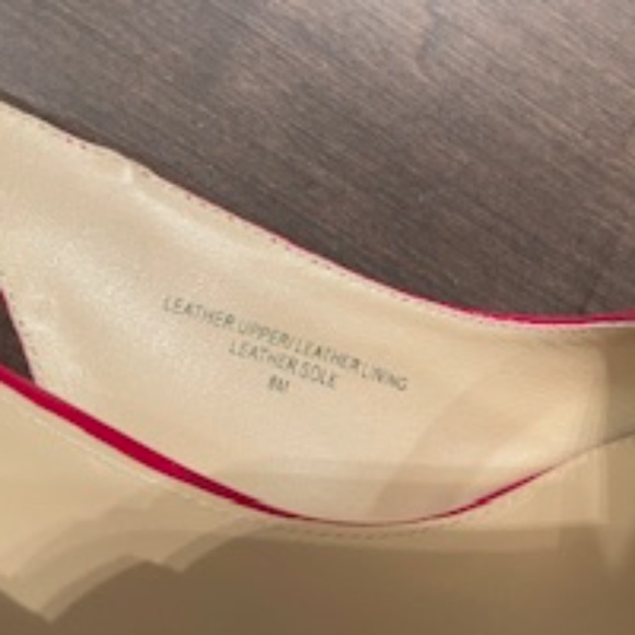 Via Spiga - Red Patent Slingback Peep-toe Heels - Size 8 - Picture 6 of 10